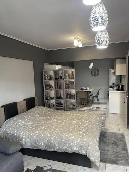 Central Modern Apartment Volos Bagian luar foto