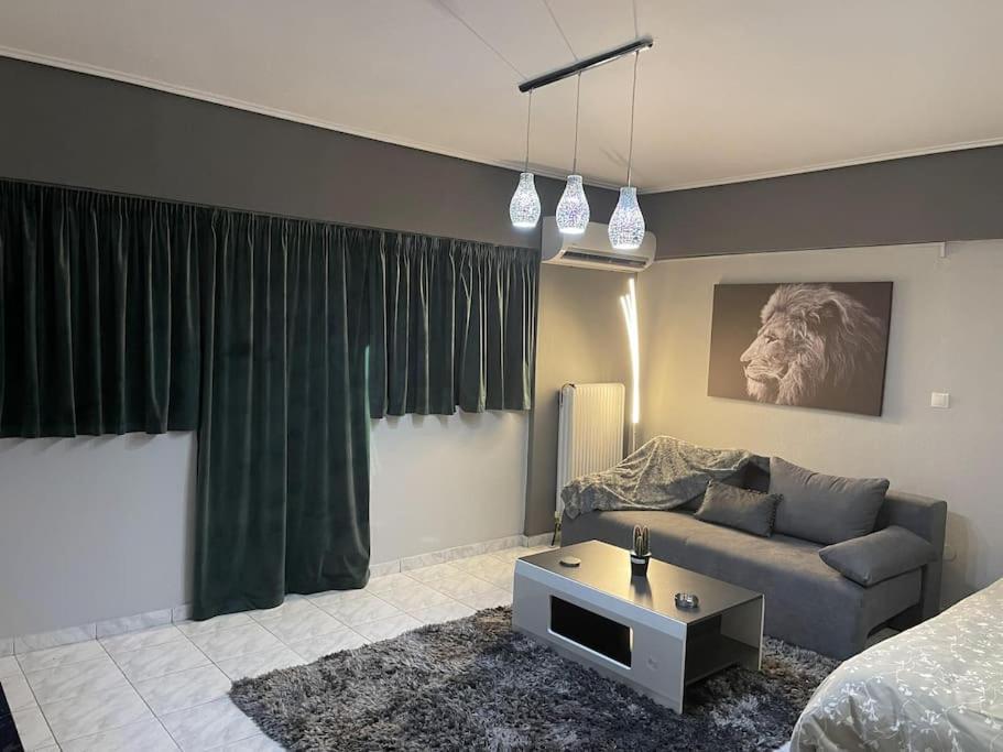 Central Modern Apartment Volos Bagian luar foto